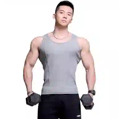 墨立方 塑型运动小衫泵感拉满突显胸肌背心 男款