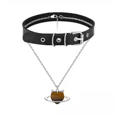 PEACE CAT y2kchoker