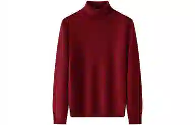 恒源祥 厚款保暖高领套头纯色毛衣 女款