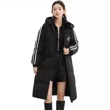 鸭鸭 加厚休闲运动风羽绒服 女款
