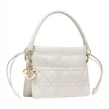 Dior Lady Dior Mini White