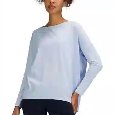 lululemon Back in Action Long-Sleeve Shirt Deep Lavender