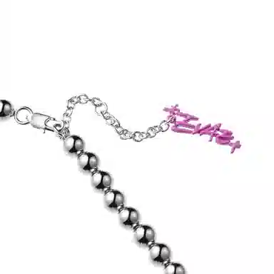 EVAE+MOB Candy Series Necklace Pink Skull