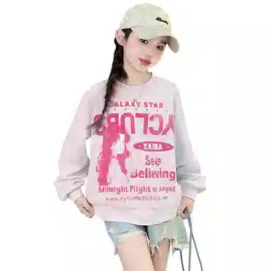 浪莎卫衣 圆领亲肤舒适百搭 儿童款