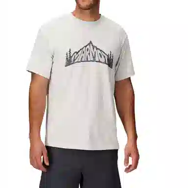 Marmot Peaks and Trees T