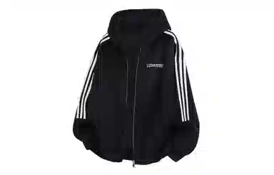 MADONA Classic Striped Logo Hoodie