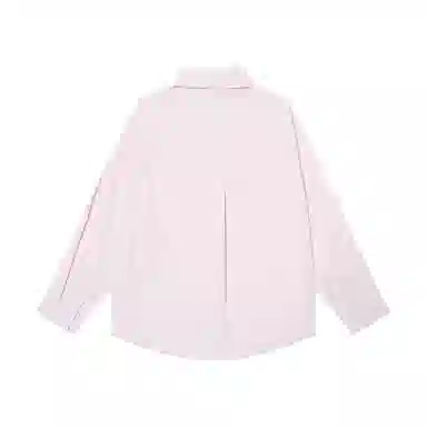 【dme】 美式简约复古条纹衬衣长袖男春季潮牌纽扣设计感宽松休闲情侣慵懒风外套衬衫 男女同款