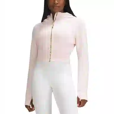 lululemon Scuba Full-Zip Cropped Hoodie