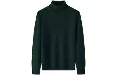 恒源祥 厚款保暖高领套头纯色毛衣 女款