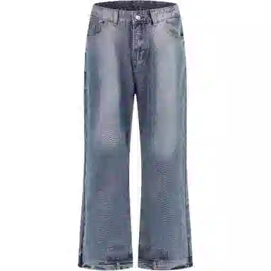 花蔓色 合身适中中腰微辣牛仔裤 女款