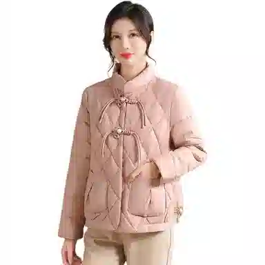 鸭鸭 新款优雅休闲纯色羽绒服 女款