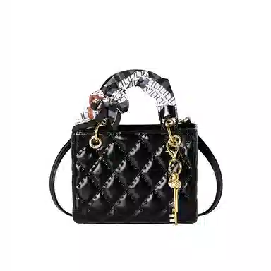 纳兰杜 时尚百搭菱格戴妃包夏季洋气小香风高级感小众品牌女包 合成革 手提包单肩斜挎包 常规 女款 多色