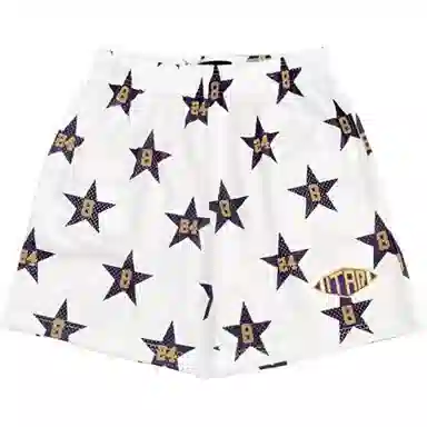 美式高街复古潮流舒适透气百搭篮球训练五分裤运动短裤 男女同款