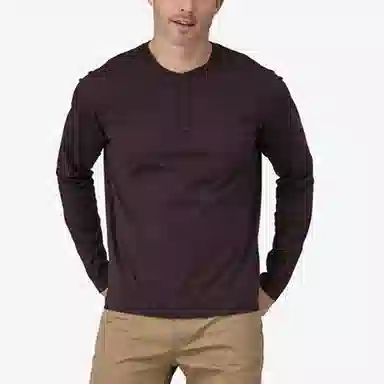 patagonia Men's Long-Sleeved Daily Henley T