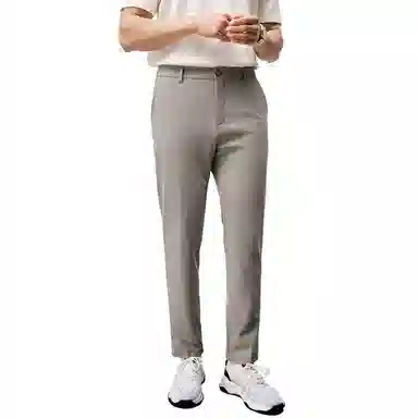 丹宁哲学 高端纯色中腰长裤休闲裤 男款