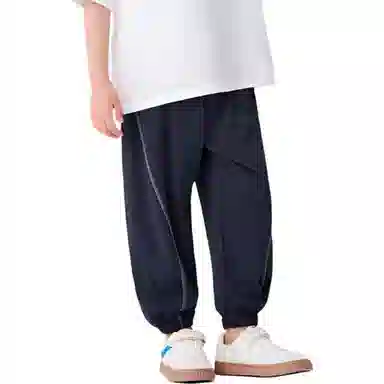 左西 柔软速干纯色休闲裤 儿童款