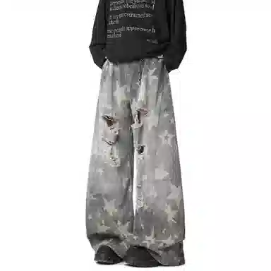 CHARLIE GOLF Wide Leg Jeans