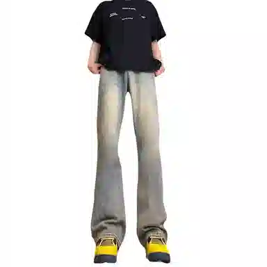 布客行 美式复古废土风多款式宽松显高显腿长休闲百搭牛仔裤牛仔裤 男女同款