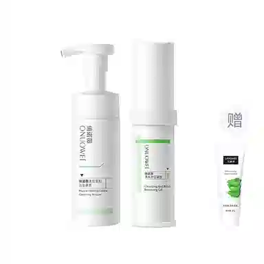 俏诺薇 温和清洁祛痘套装组合 修护淡痘印清爽祛痘舒缓 油痘肌精简护肤 洁面慕斯+祛痘膏/祛痘凝胶