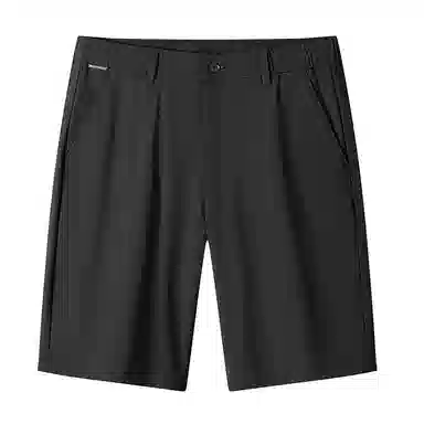 梦特娇 轻商务时尚直筒显高垂感时尚都市中腰五分休闲短裤 男款