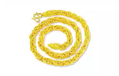 百利金 霸气龙头 嘻哈个性轻奢高级感国潮新中式生肖龙招财转运创意设计锁骨链 合金 项链 男女同款情侣款