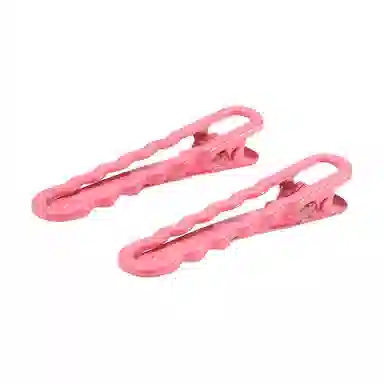 希铃 多巴胺彩色波浪碎发 亚克力 发夹 女款