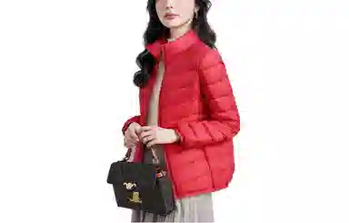 鸭鸭 时尚短款外套羽绒服 女款