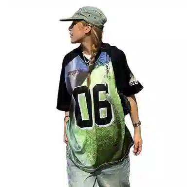 Pirkadat Vintage V-Neck Jersey Tee