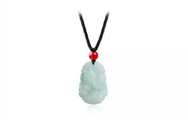 百利金 十二生肖 国潮复古新中式本命年招财转运简约精致轻奢时尚创意设计转运珠吊坠锁骨链 玉髓 项链 男女同款情侣款