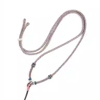 谧月珠宝 平安纳福 国潮风轻奢精致大气简约创意设计高级感手工八股编织绳幸福美满百搭必备饰品 编绳 项链 男女同款情侣款