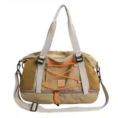 行途 短途韩版潮牌防泼水健身包休闲百搭 尼龙 旅行包 男女同款情侣款 多色