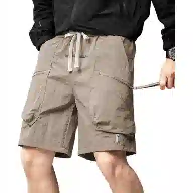 贵色 潮流舒适直筒休闲百搭五分工装短裤 男女同款