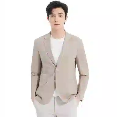 利郎 凉感舒适商务休闲轻薄纯色简约百搭商场同款长袖西装 男款