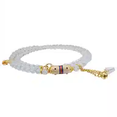 乃瑭 紫定成功 紫定高中 红运当头天然 白水晶 项链 女款