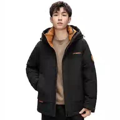 鸭鸭 户外休闲风工装保暖时尚潮流舒适羽绒服 男女同款