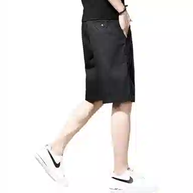 贵色 跑步通勤创意设计工装短裤 男女同款