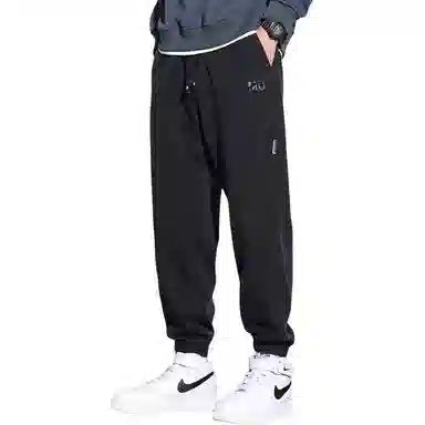 羽浅 潮流束脚运动百搭舒适时尚流行宽松休闲裤 男款
