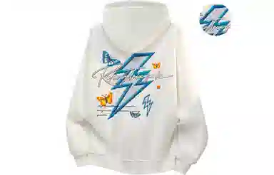 SESAME STREET Embroidered Lightning Hoodie