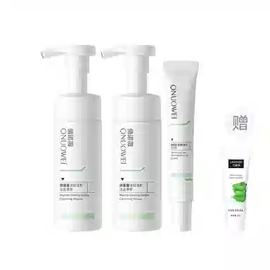 俏诺薇 温和清洁祛痘套装组合 修护淡痘印清爽祛痘舒缓 油痘肌精简护肤 洁面慕斯+祛痘膏/祛痘凝胶