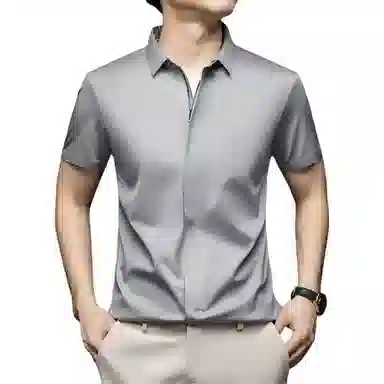 老爷车 潮流时尚短袖衬衫 男款