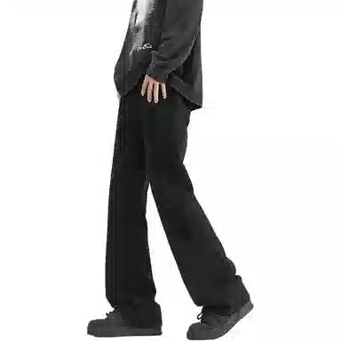 布客行 美式高街复古水洗做旧多种版型设计感百搭休闲裤牛仔裤 男女同款