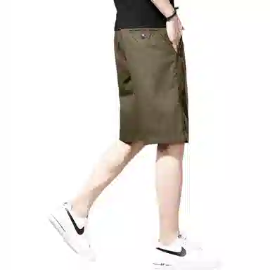 贵色 跑步通勤创意设计工装短裤 男女同款