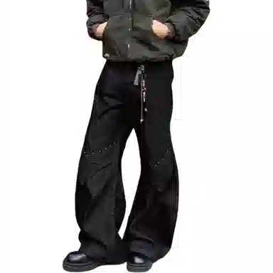 PANDA ADEVIL Black Jeans