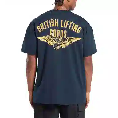 GYMSHARK British Lifting Goods Graphic T-Shirt