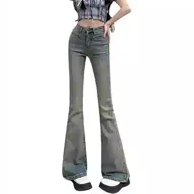 如续 百搭水洗修身简约舒适牛仔裤 女款