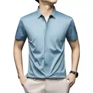 老爷车 潮流时尚短袖衬衫 男款