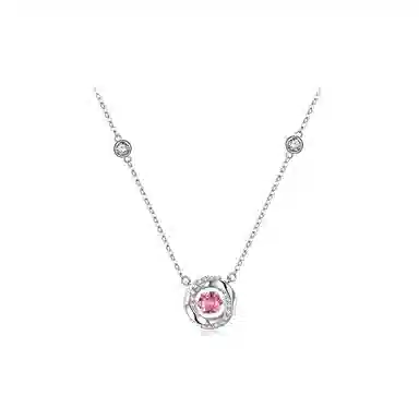 【S999纯银】 佐卡伊 莫比乌斯环 星环爱无止境 灵动镂空圆环纯欲氛围感 高级显白贵气小众百搭#好运 足银 琉璃 项链 女款