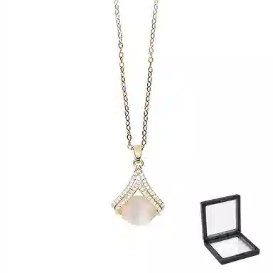 澜耀 轻奢小众设计感配饰 高级气质 钛钢 项链 男女同款情侣款