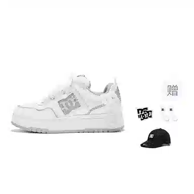 DC Shoes LNLAY CAS White Black