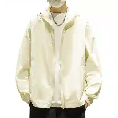 顶峰保罗 无性别主义冰丝防紫外线连帽夹克外套轻薄透气皮肤衣户外运动登山钓鱼防晒服 男女同款